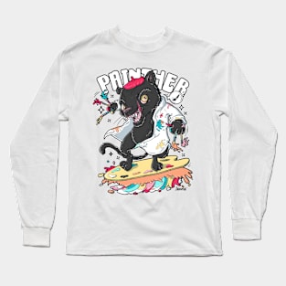 Painther painter panther pun Long Sleeve T-Shirt